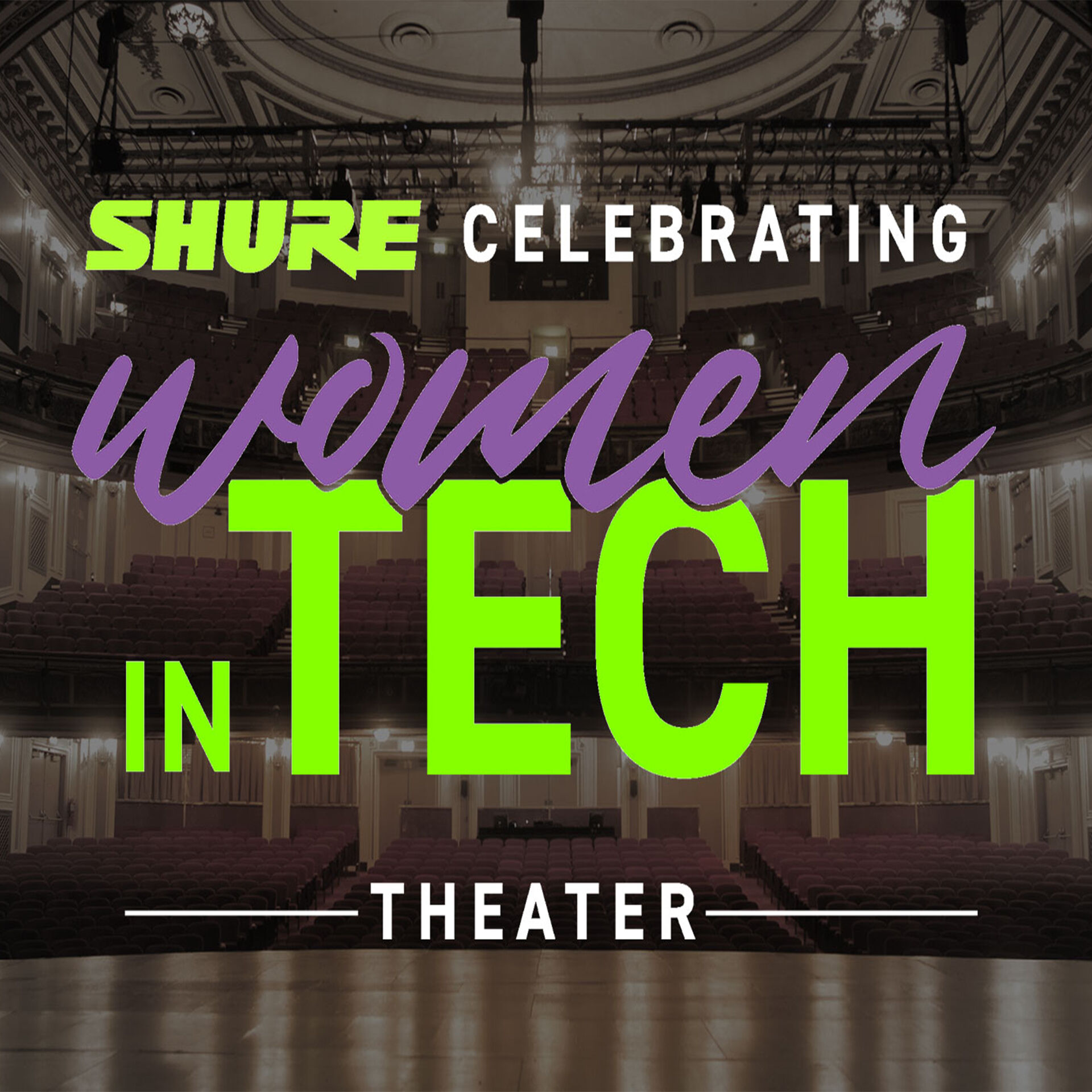 Celebrating Women In Tech- Theatre | TSDCA
